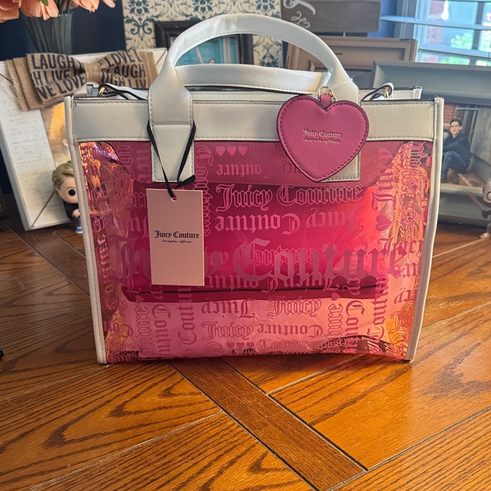 NWT Juicy Couture Beachin Large Tote Bag